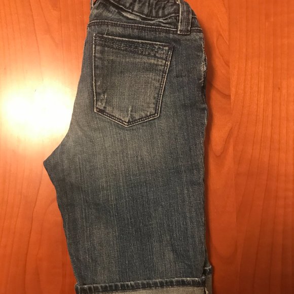 GAP Kids Denim Shorts 99% Cotton Adjustable Waist - Picture 4 of 4